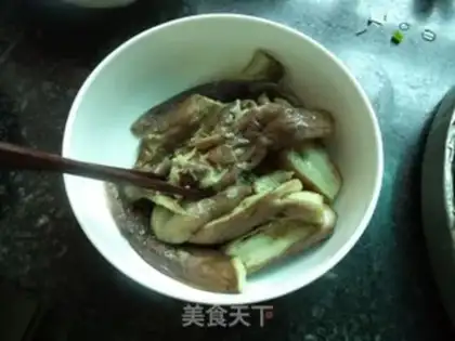 Make Fresh red pepper with a steamed eggplant step 10