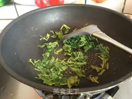 Make Shrimp fried eggs step 6
