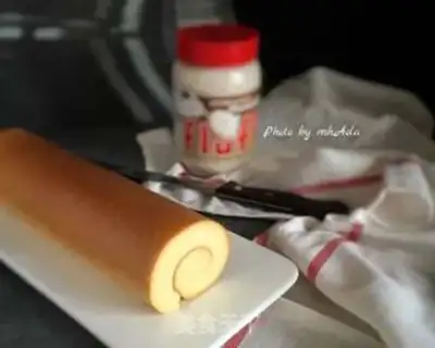Make Caramel cake rolls of marshmallows step 11