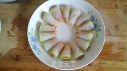 Make A melon roll step 6