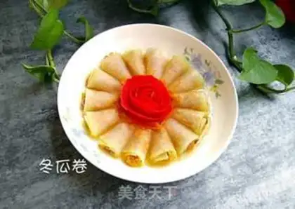 Make A melon roll step 8