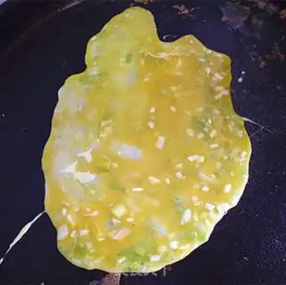 Make Homemade egg-bread step 8