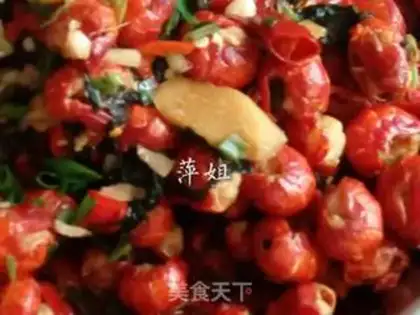 Make A red beer and shrimp tail step 0