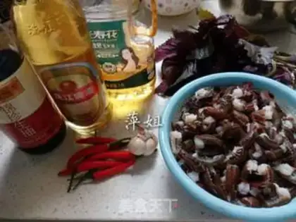 Make A red beer and shrimp tail step 2