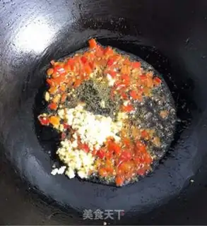 Make Pill pepper and garlic fan silk melon step 2