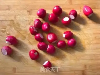 Make A cherries carrot step 0