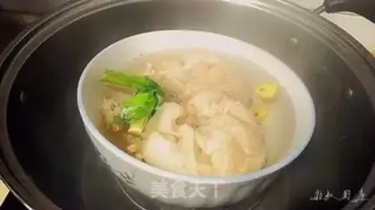 Make Monkey-head mushroom chop soup step 7