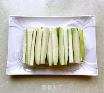 Make Pill pepper and garlic fan silk melon step 6