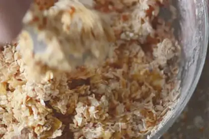 Make Banana oats step 4