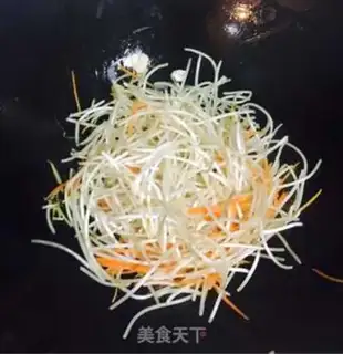 Make The green bean sprouts step 5