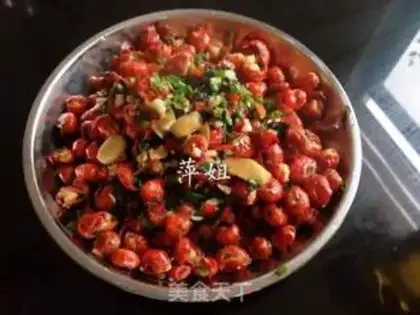 Make A red beer and shrimp tail step 10