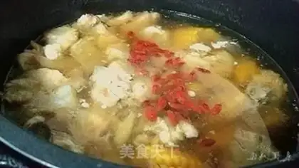 Make Monkey-head mushroom chop soup step 16