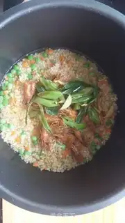 Make Shrimp rice step 8