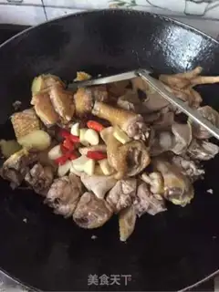 Make The red chicken step 3