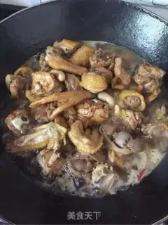 Make The red chicken step 4