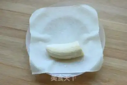 Make Banana salad step 2
