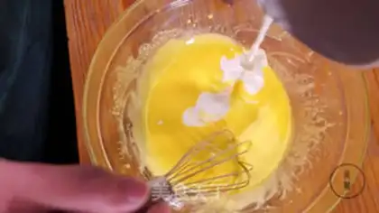 Make The mango naked cake step 1