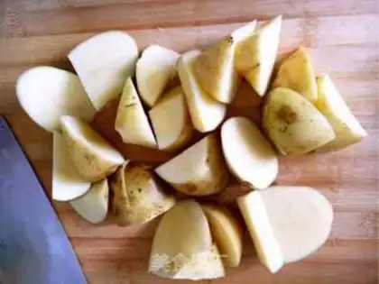 Make Potato duck step 1