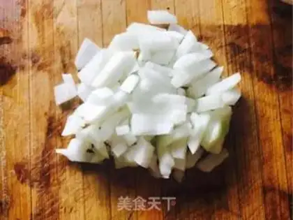 Make Gold rice step 1