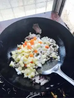 Make Gold rice step 5