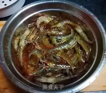 Make Double-cheeked shrimp dry step 0