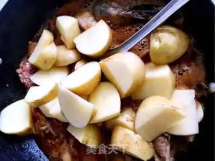 Make Potato duck step 9