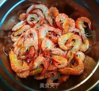 Make Double-cheeked shrimp dry step 2