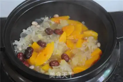Make Silver ear pumpkin soup step 9