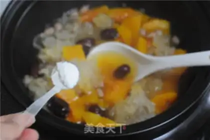 Make Silver ear pumpkin soup step 10