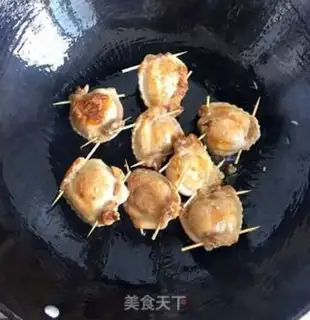 Make Crab-smelling chicken wings step 7