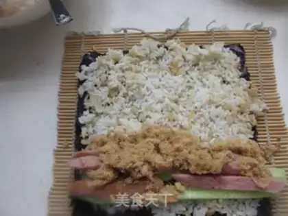 Make Sausage sushi step 5