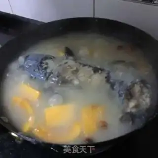 Make Squirty papaya milk soup step 2