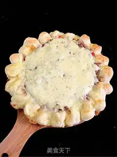 Make Beef cheesy pizza step 14