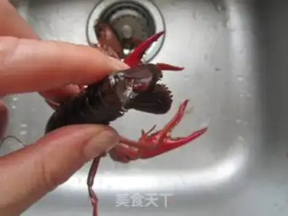 Make Vacuate the lobster step 2