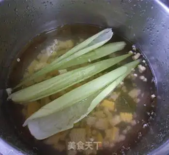 Make Sweet corn green bean soup step 4