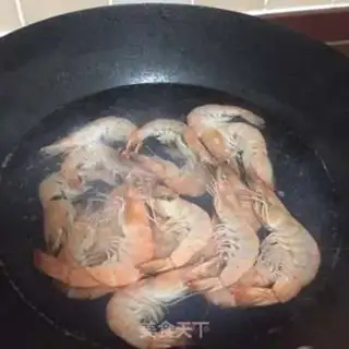 Make Shrimp and tofu step 1