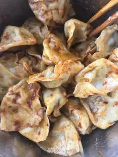Make Liang is a meat dumpling step 14