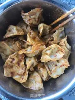 Make Liang is a meat dumpling step 15