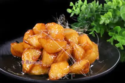 Make The silk potatoes step 4