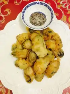 Make Fried ostrich yellow step 10