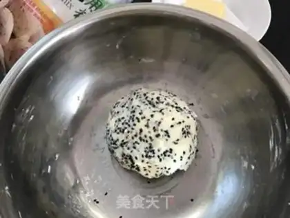 Make Black and sesame bread step 2
