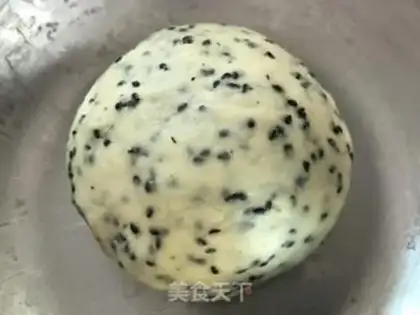 Make Black and sesame bread step 3