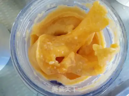 Make Banana mango ice cream step 6