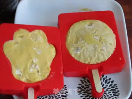 Make Banana mango ice cream step 8