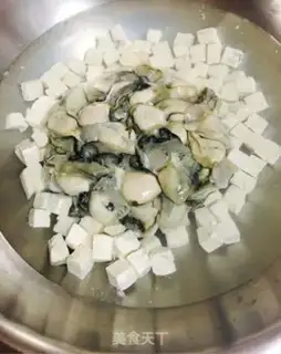 Make Oyster tofu soup step 6