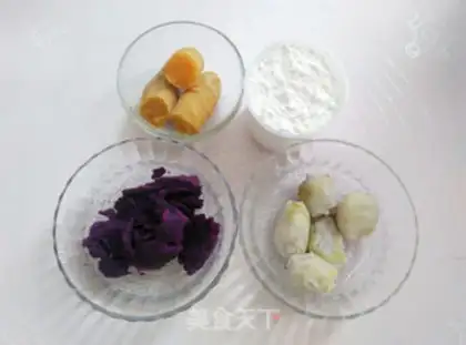 Make Coconut three tacos step 1