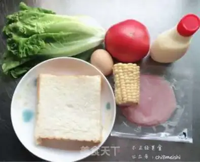 Make A simple sandwich step 0
