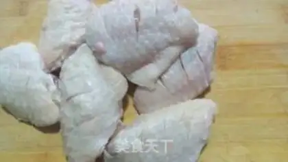Make No oiled Coke chicken wings step 0