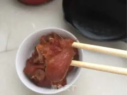Make Bean radish and pig feet step 19