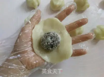 Make White jade mooncake step 8